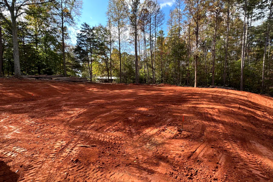 land clearing and site preparation work